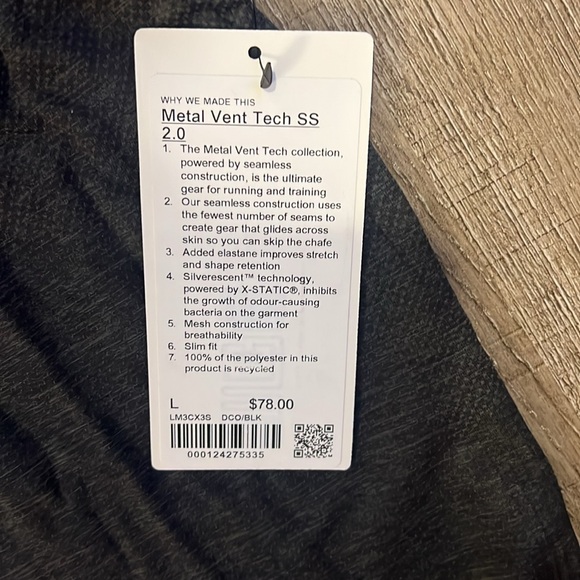 Lululemon Metal Vent Tech Short Sleeve V 2.0 - Picture 6 of 8